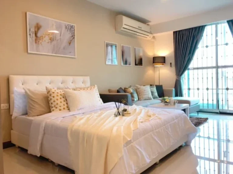 Condo for RENT Supalai Prima Riva Rama 3 ขนาด 43 ตรม ชั้น 14 ห้องใกล้ลิฟท์ Studio 1 ห้องน้ำ