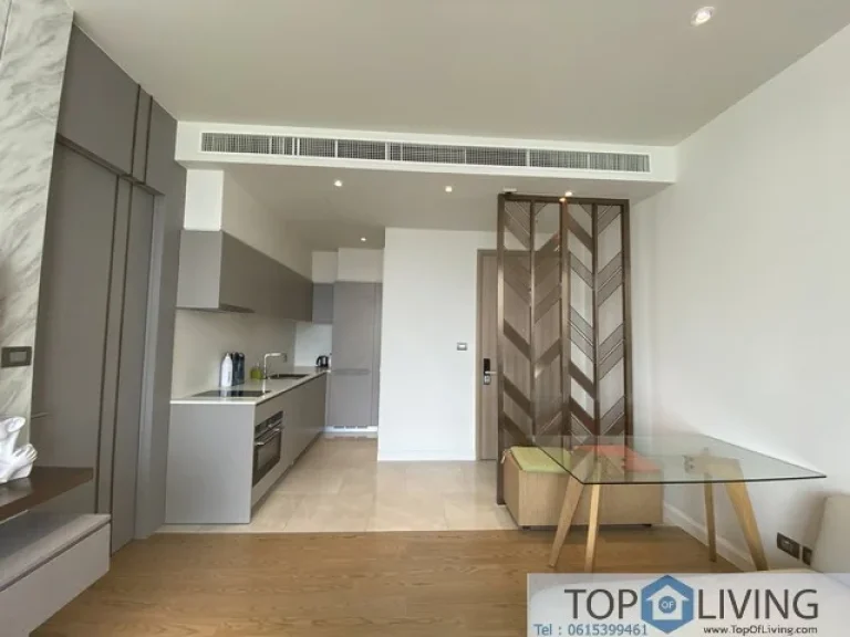 ForRent Magnolia Waterfront at Icon Siam 1 bed 1 bath Floor 21 Near BTS Saphan Taksin