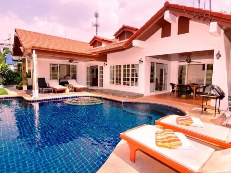 ขายให้เช่า Pool Villa หรูหราเป็นส่วนตัว พัทยา pattaya