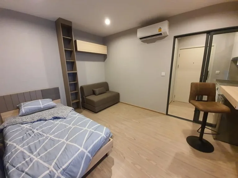 ให้เช่าCondo The tree huamak Interchangeชั้น 8 ขนาด 23 ตรม ห้อง studio ราคา 12500 บาท 0979495559