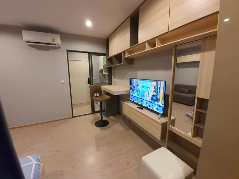 ให้เช่าCondo The tree huamak Interchangeชั้น 8 ขนาด 23 ตรม ห้อง studio ราคา 12500 บาท 0979495559