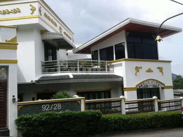 ขาย บ้านเดี่ยว 2 ชั้น ภูเก็ต 2 storey detached house for sale in Phuket