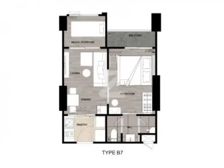 ขายดาวน์ คอนโด นิช โมโน เมกะ สเปซ บางนา Niche Mono Mega Space Bangna คอนโดมิเนียม ถนนบางนา-ตราด