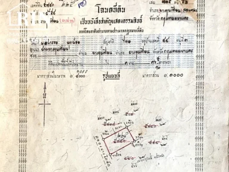 ขายที่ดิน1165ตรวพร้อมสิ่งปลูกสร้าง ถนนกำนันแม้น บางขุนเทียน