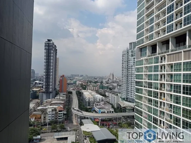 Hot Sell The River Charoenakorn Soi 13 1 bed 1 bath City view with unblocked view