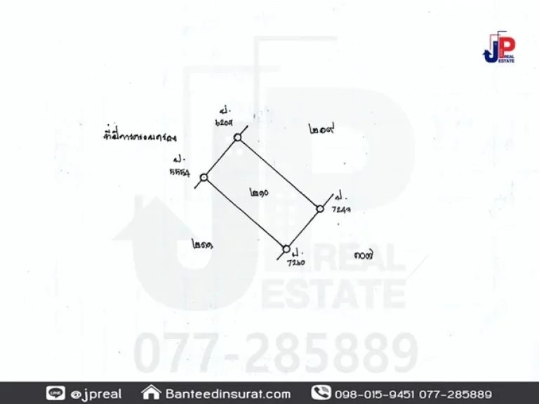 ขาย ที่ดินเปล่า 132วา ตขุนทะเล สุราษฎร์ธานี เหมาะสร้างบ้าน โฉนดลอย ใกล้มราชภัฎสุราษฎร์ 3นาที