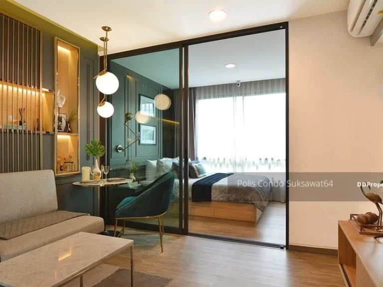 ขายห้องชุดโครงการ POLIS CONDO SUKSAWAT64 ขั้น5 อาคารB บางมด ทุ่งครุ โทร0899243130