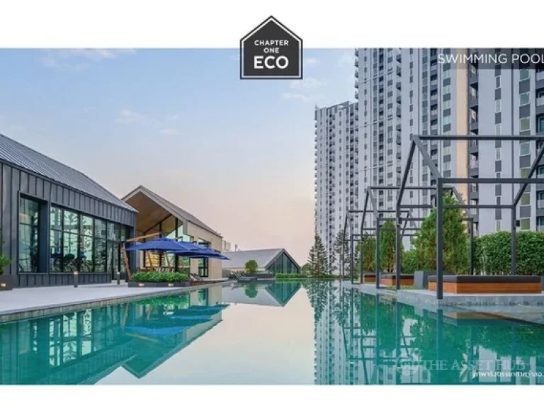 ให้เช่าคอนโด Chapter One Eco Ratchada - Huaikwang ขนาด 23 ตรม ห้องสตูดิโอ ตกแต่งครบ 11000เดือน