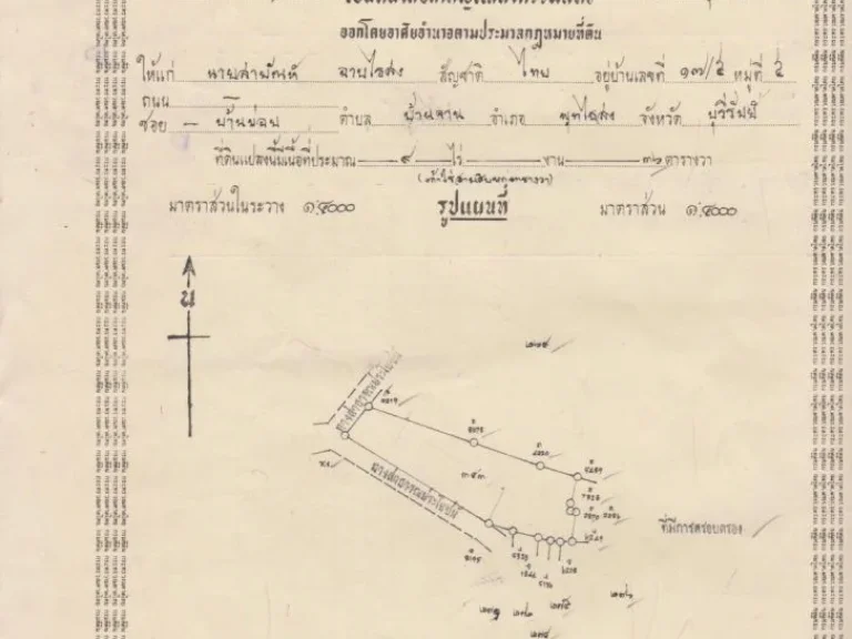 ขายที่ทำการเกษตร สามารถพัฒนาเป็นรีสอร์ท หรือไร่นาสวนผสมได้สะดวกใกล้แหล่งน้ำ