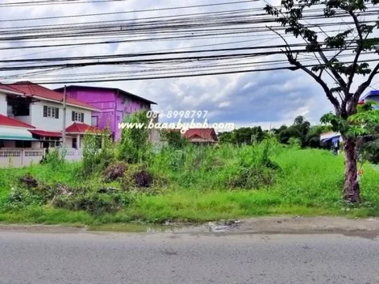 ขายที่ดิน 173 ตรวา พุทธมณฑลสาย1 ติด ถบางระมาด ตลิ่งชัน ใกล้ตลาดน้ำคลองลัดมะยม