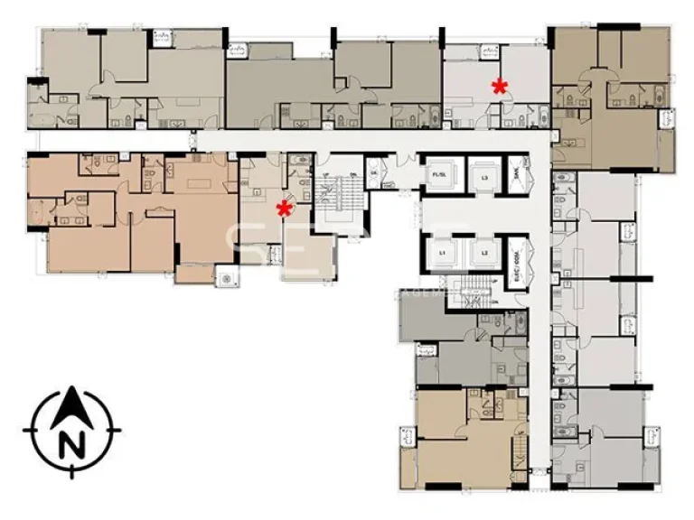 ขายคอนโด LAVIQ Sukhumvit 57 BTS Thong lo 1 Bd 1 Bth 4396 sqm 107 MB