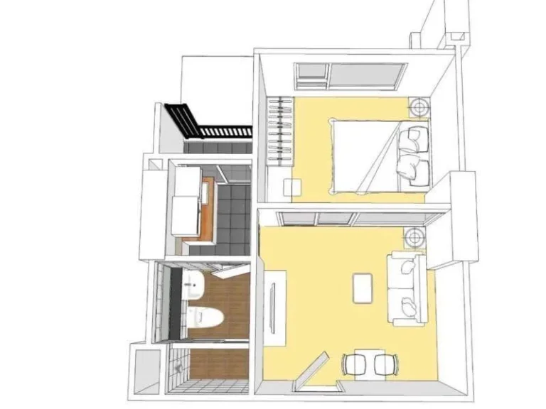 ให้เช่าคอนโด Regent Home Sukhumvit 81 รีเจ้นท์โฮม สุขุมวิท 81 ขนาด 28 ตรม ใกล้ BTS อ่อนนุช