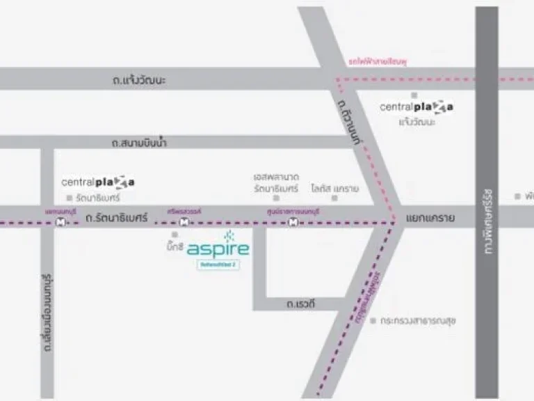 ขาย คอนโด เอสปาย รัตนาธิเบศร์ 2 2506 ตรม เมืองนนทบุรี ใกล้รถไฟฟ้า