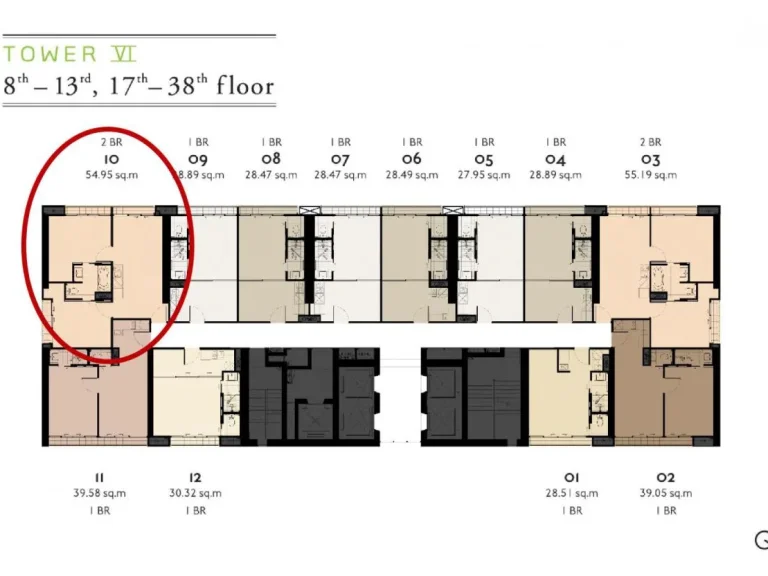 BEST SELLING PRICE Park24 2 Bedrooms 55 sqm 193k sqm THB