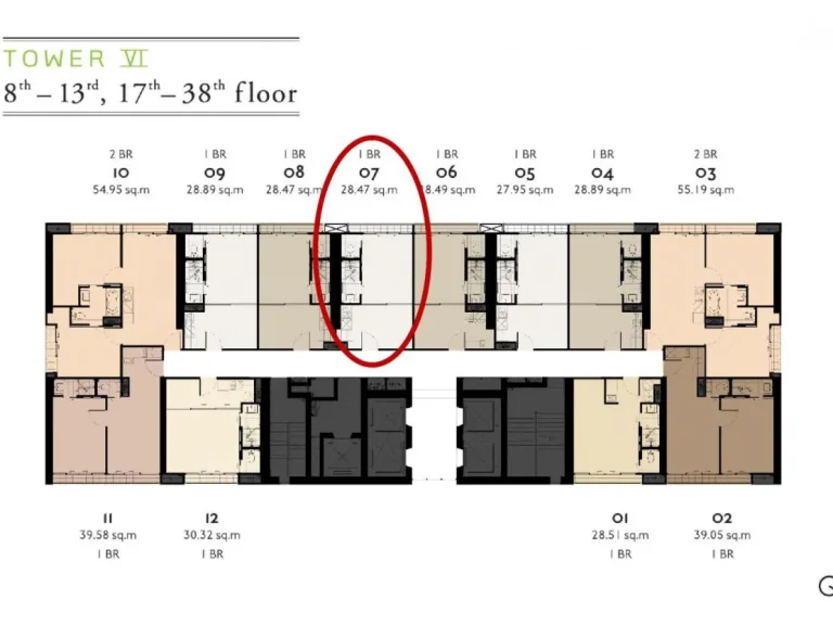 BEST SELLING PRICE Park24 1 Bd 1 Bth Studio 28 sqm 199k sqm THB