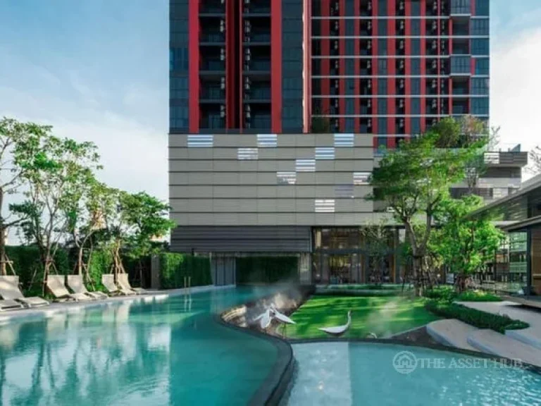 ให้เช่าคอนโด The BASE Garden Rama 9 27 ตรม 1 ห้องนอน ห้องสวยไม่เคยอยู่ 12000 บาทเดือน