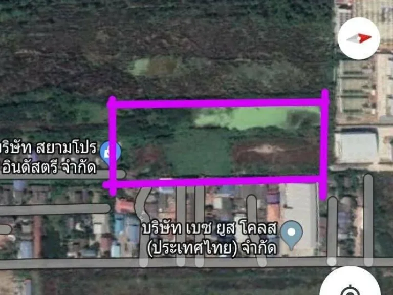 ที่ดินเปล่าถมแล้ว 6ไร่ สำหรับสร้างโรงงานโกดังบริษัท