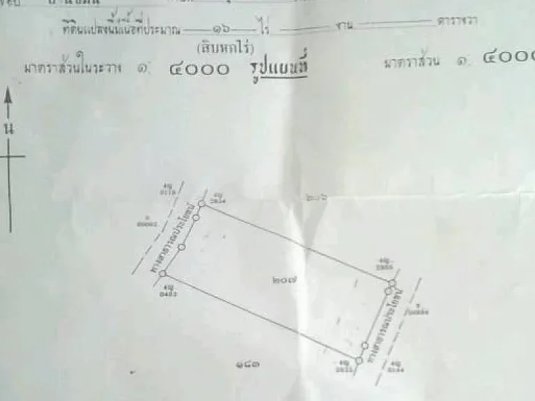 ขายที่ดิน 16 ไร่ ถอุดร-หนองคาย ทางเข้าดูโฮม