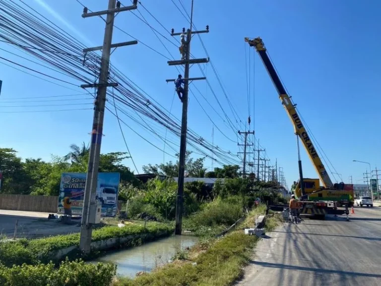 ร้อนเงินขายถูก ที่ดินติดถนนสุวินทวงศ์ 1 ไร่ติดกับ