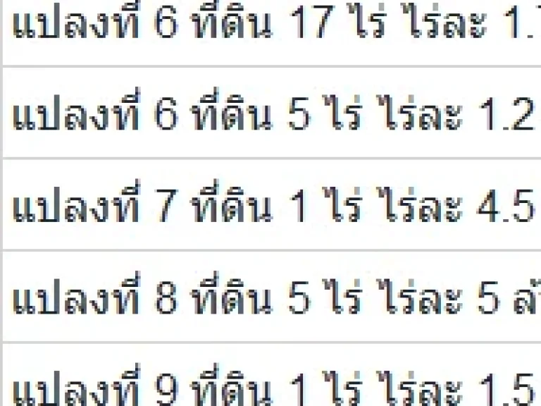 ขายที่ดิน 1 ไร่ บางนาง ชลบุรี 6 ล้าน ติดถนน