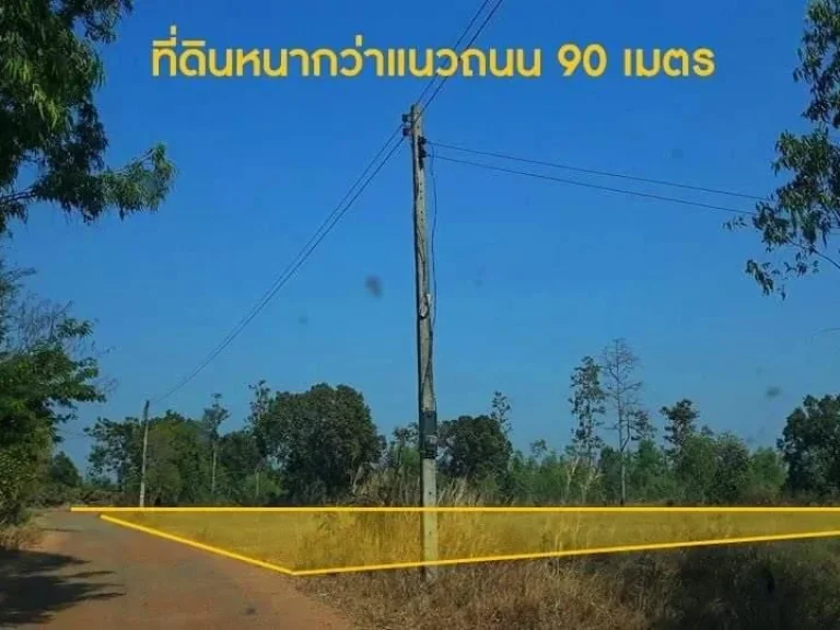 ขายที่ดินโฉนด 05-0-51 ไร่ ตแก่งโดม อสว่างวีระวงศ์ อุบลราชธานี