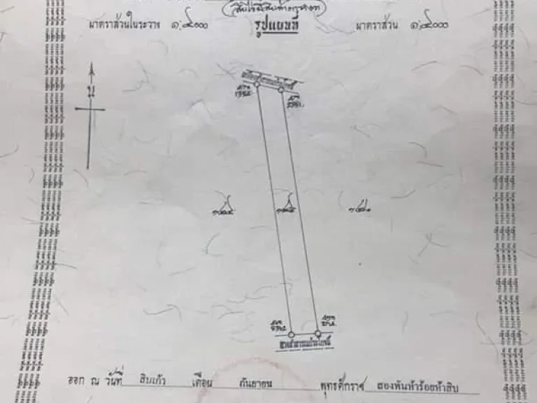 ขายด่วนที่ดินมีโฉนด 10 ไร่ตกไร่ละ 9 หมื่นบาท