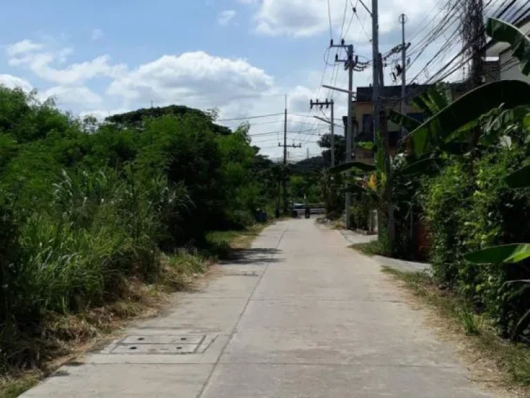 ขายที่ดินศรีราชา ตรงข้ามแนวรถไฟรางคู่ และรถไฟความเร็วสูง 3ไร่