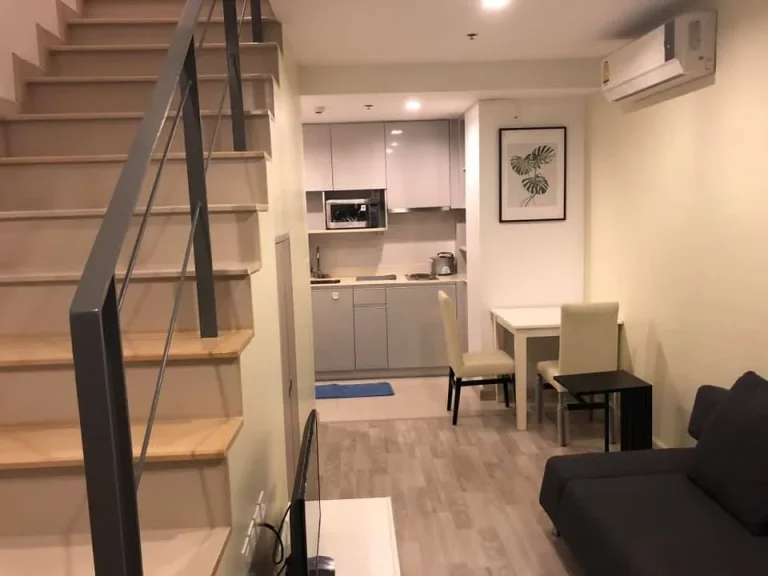 Ideo Mobi Sukhumvit 81 for rent duplex 1 bedroom 1 bathroom 44 sqm rental 23000 bahtmonth