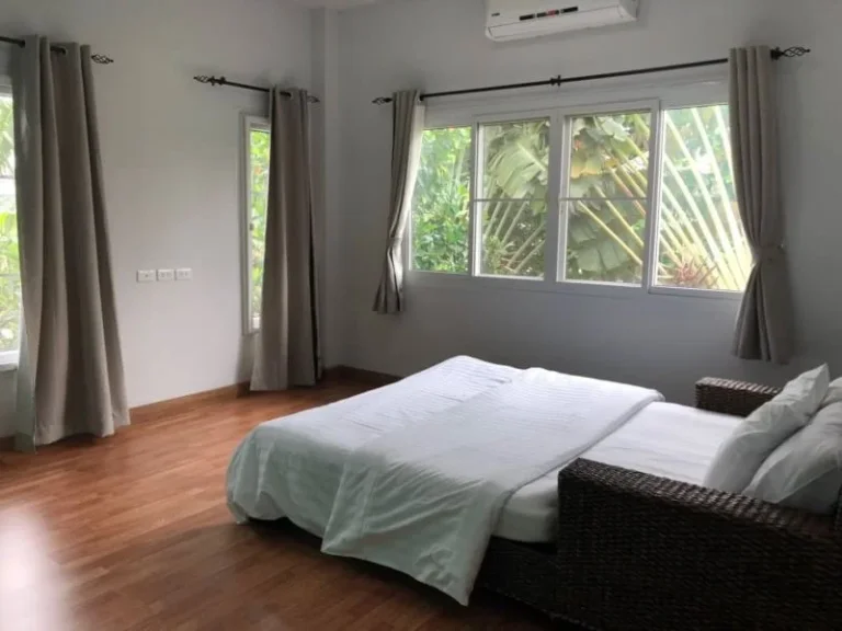 Pet friendly House for RENT SALE in Sansaran Village Hang Dong Close to International schools airport community mall and shopping mall