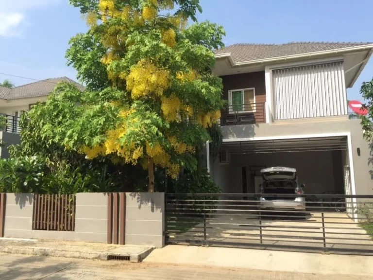 Pet friendly House for RENT SALE in Sansaran Village Hang Dong Close to International schools airport community mall and shopping mall