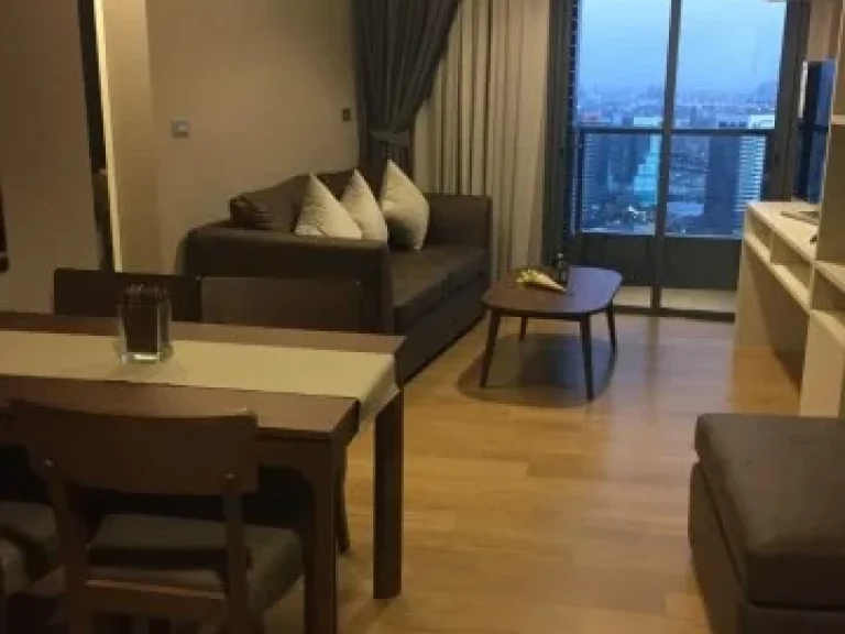 Hot For Rent The Lumpini24 2 beds stunt river-view with Superb Decoration and high floor