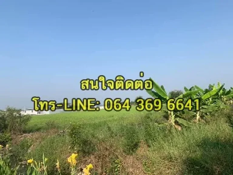 ขายที่ดินทำเลดีสุดๆ 5 ไร่ ลาดกระบัง ราคาถูกมาก เหมาะทำหมู่บ้านจัดสรร