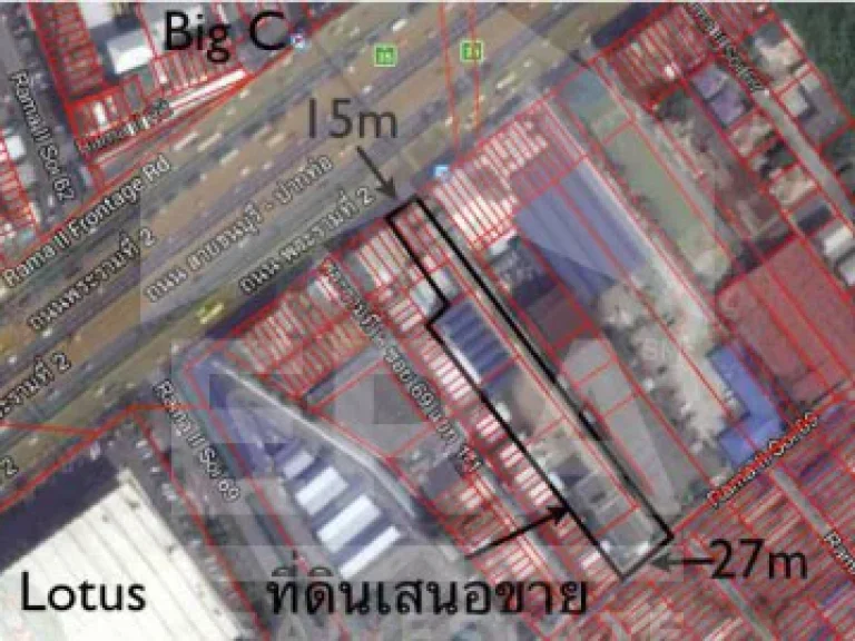 ERA ขายด่วน ที่ดินสิ่งปลูกสร้าง รวม 2-2-60 ไร่ ถธนบุรีปากท่อ เขตบางขุนเทียน