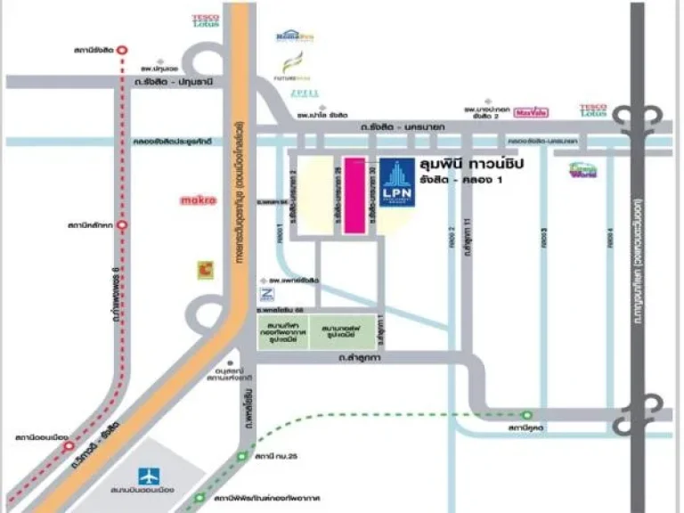 ขายด่วน คอนโด ลุมพินี ทาวน์ชิป รังสิต-คลอง 1 ตึก A6 ชั้น 7 พื้นที่ 2221 ตรม