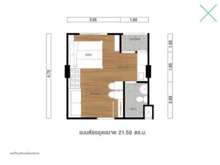 ขายด่วน คอนโด ลุมพินี ทาวน์ชิป รังสิต-คลอง 1 ตึก A6 ชั้น 7 พื้นที่ 2221 ตรม