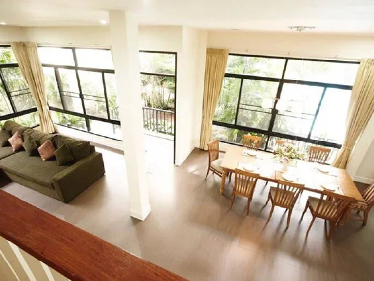 บ้านสวย 4ห้องนอน ทันสมัย ในหมู่บ้าน ใกล้ BTS ทองหล่อ Modern House in compound closed BTS Thonglor