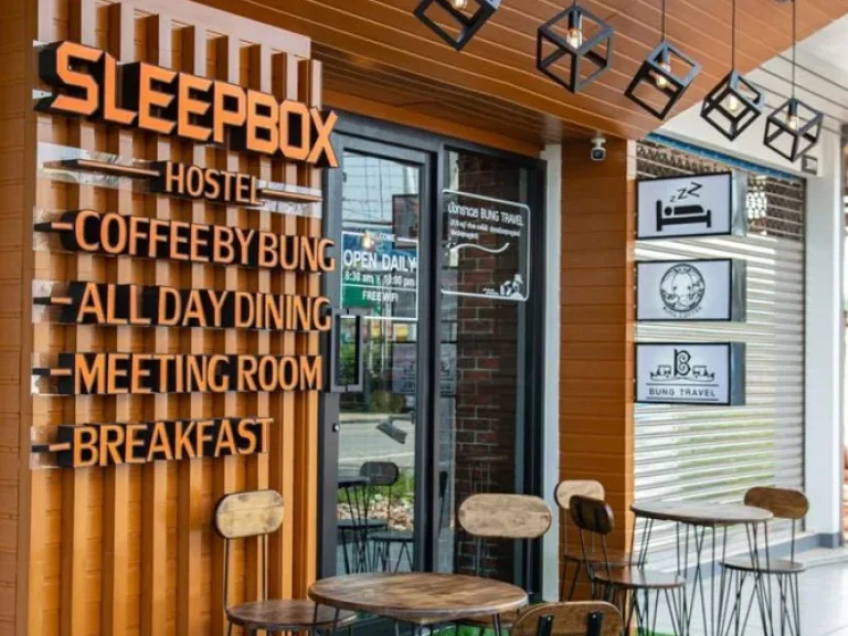 SLEEPBOX CAPSULE โรงแรมแคปซูล สลีปบ๊อกซ์ สุราษฎร์ธานี เปิดบริการห้องพักแบบรายเดือน