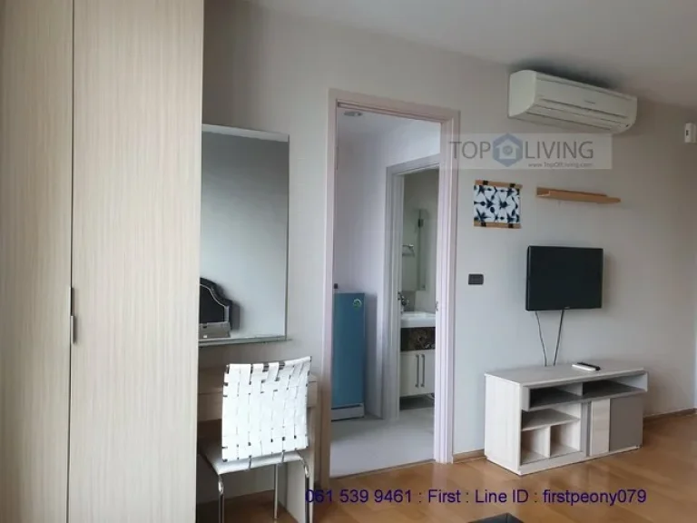 Studio for rent at Fuse Sathorn Taksin near BTS Wongweinyai