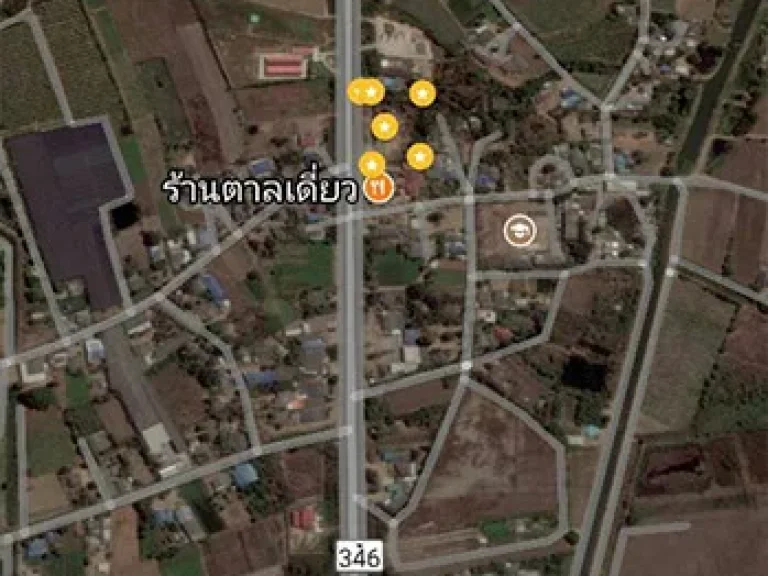 ขายที่ดินเปล่า ริมถนน 2ไร่2งาน74ตรว ถมแล้ว ใกล้มเกษตร กำแพงแสน นครปฐม LA0105