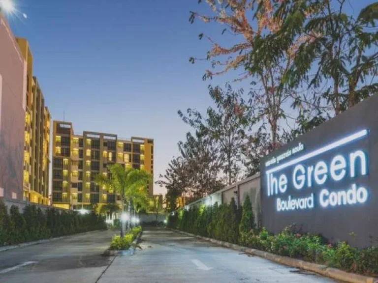 The Green Boulevard เดอะกรีน บูเลอวาร์ด คอนโด ติดถนนสุขุมวิทเห็นวิวทะเล