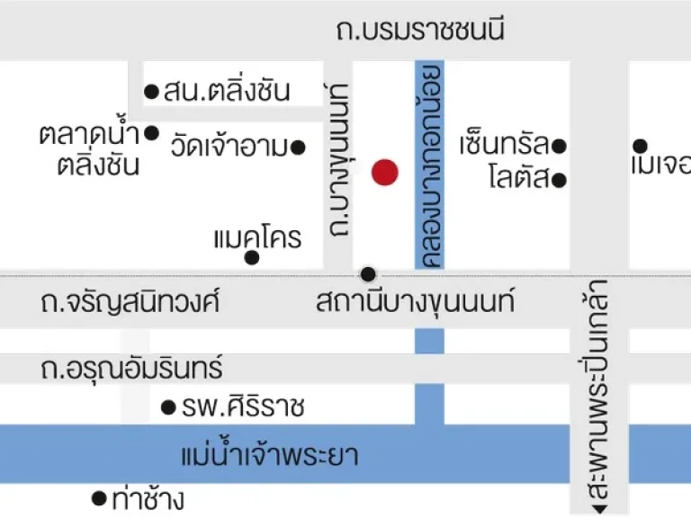 ให้เช่า ดี คอนโด จรัญ บางขุนนท์ 1 นอน 1 น้ำ ใกล้เซ็นทรัล รพศิริราช