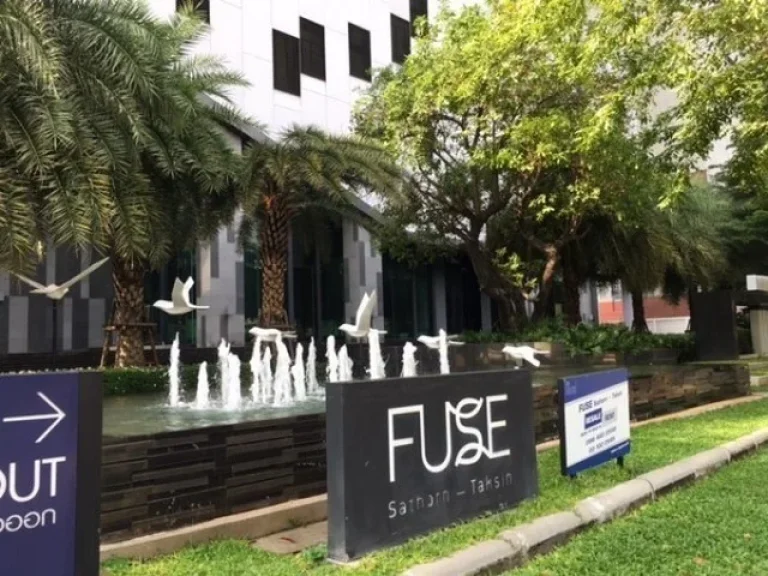 Fuse Sathorn - Taksin ฟิวส์ สาทร-ตากสิน ใกล้ BTS วงเวียนใหญ่ เฟอร์ครบ ห้องมุม