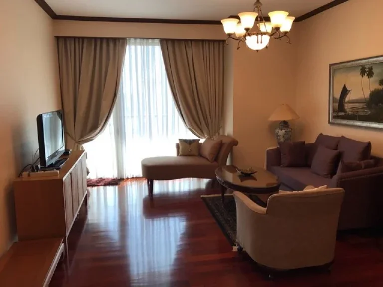 Bฺaan Chaopraya 70 sqm 1 bed for rent with beautiful decoration big room size