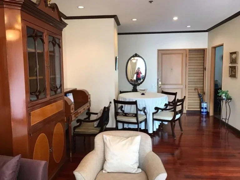 Bฺaan Chaopraya 70 sqm 1 bed for rent with beautiful decoration big room size