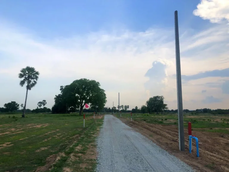 ที่ดินจัดล็อค บรรยากาศดี สุพรรณบุรี