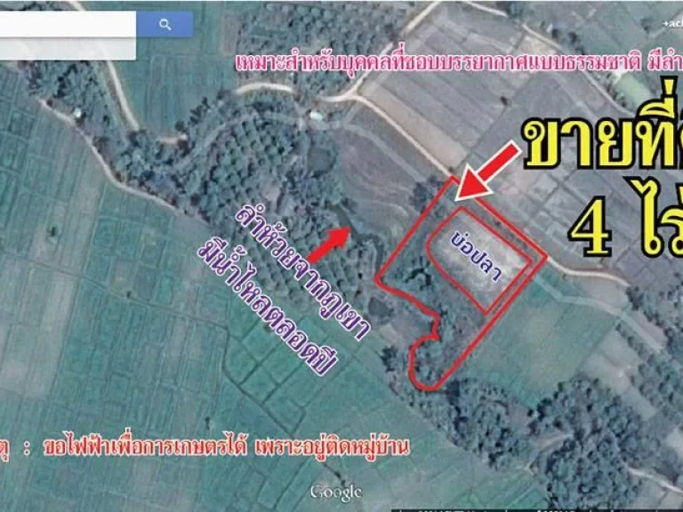 ที่ดินถูกๆที่ดินสวยๆ ติดเขา ติดลำห้วย เหมาะกับคนรักษาธรรมชาติ