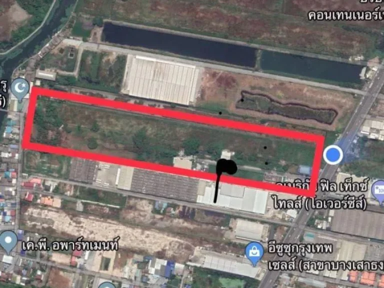 ขายด่วนที่ดินเนื้อที่17-3-48ตรว ถนนเทพารักษ์ บางบ่อ