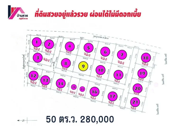 ด่วน แปลงสุดท้าย ผ่อนกับเจ้าของได้