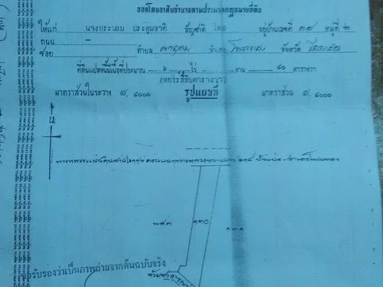 ขายที่นา ติดถนนใหญ่ 15ไร่