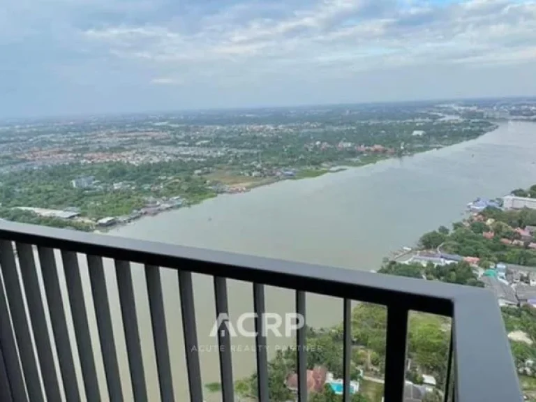 For Sale ขายคอนโดริมแม่น้ำเจ้าพระยา The Politan Aqua ห้องมุม